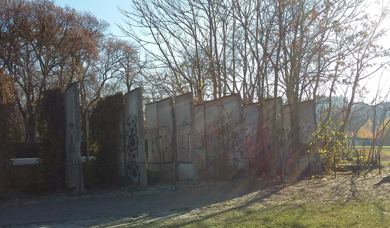 Gedenkstätte Berliner Mauer - Echte Mauerreste