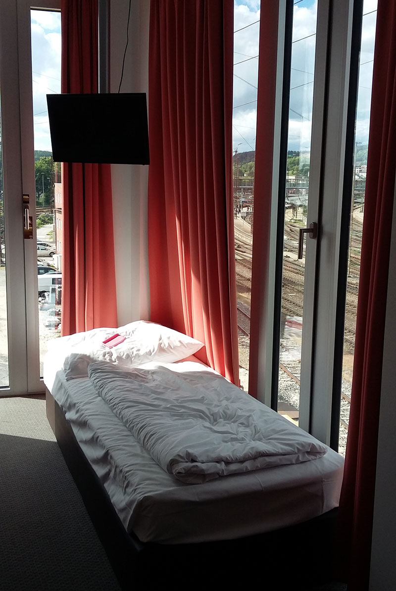 Zimmer 311 im BB Hotel in Ulm