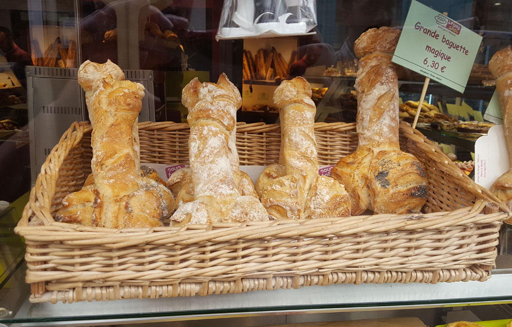Schaufenster der Bäckerei "Legay Choc" im Marais 
