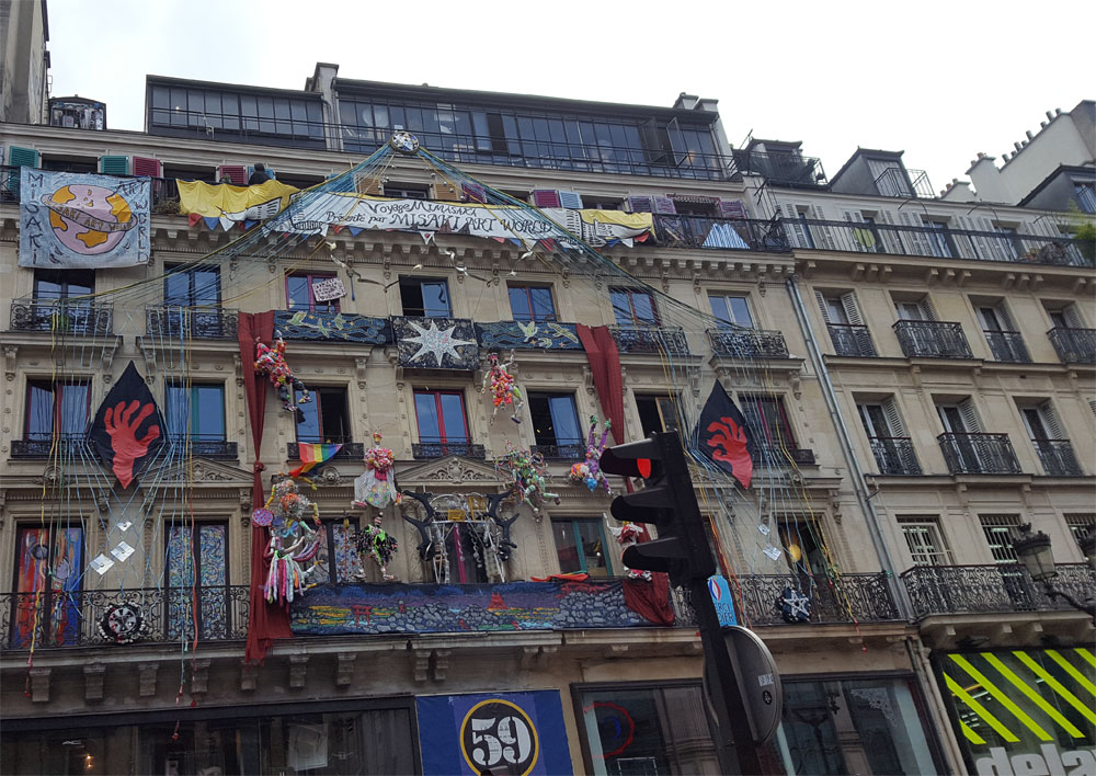 Künstlerhaus 59 Rivoli in der Rue de Rivoli in Paris 