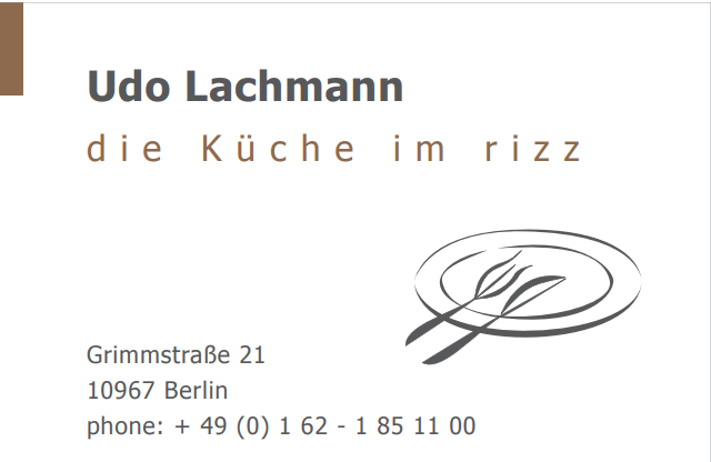 Visitenkarte Udo Lachmann
