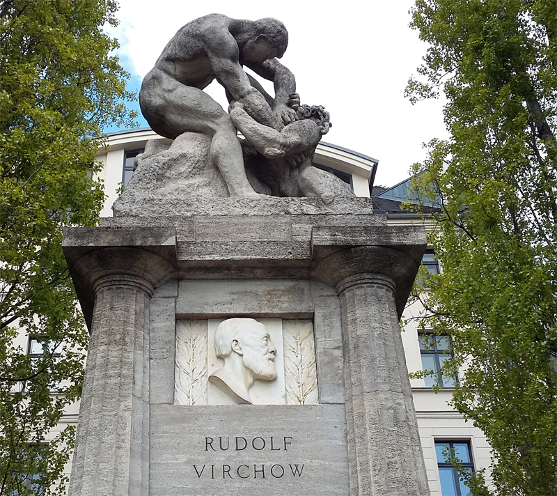 Denkmäler der Charité - Professor Rudolf Virchow