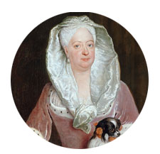 Königin Sophie Dorothea von Braunschweig-Lüneburg - Ölbild von Antoine Pesne 1737