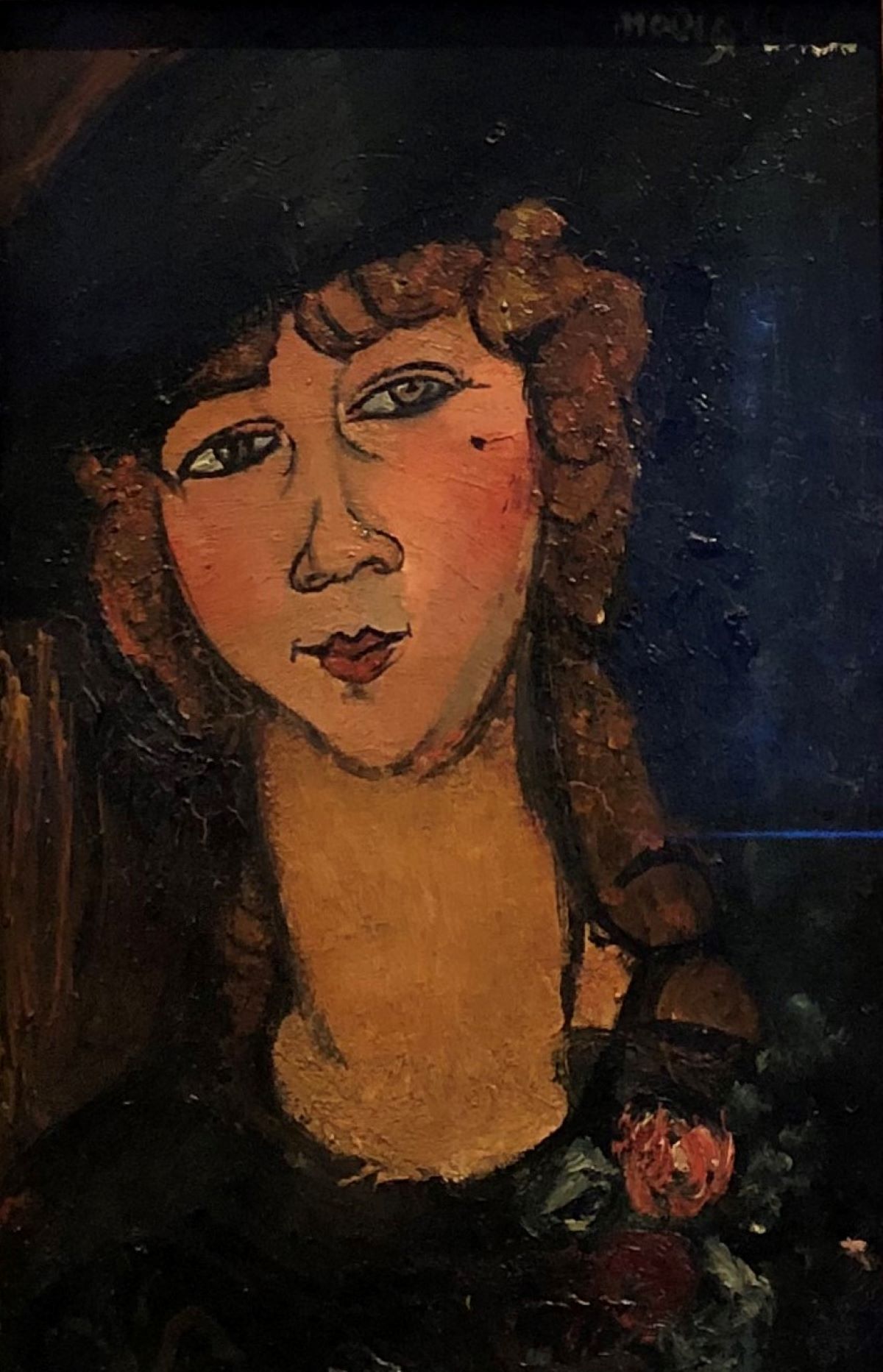 Lolotte - Ölgemälde von Amedeo Modigliani 1917 