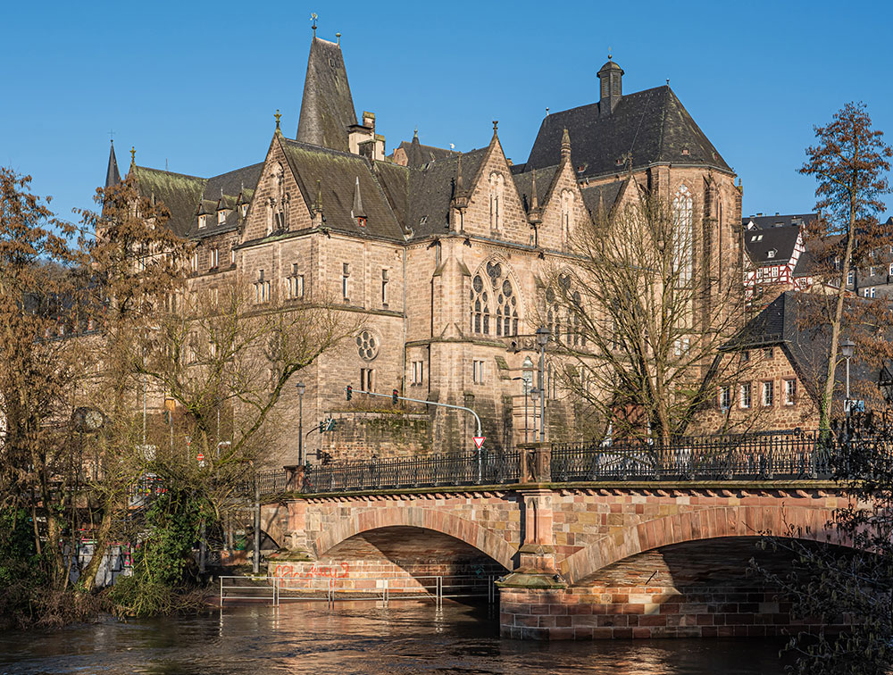Alte Universität Marburg am Lahntor 3 - Foto von A. Savin im Februar 2022