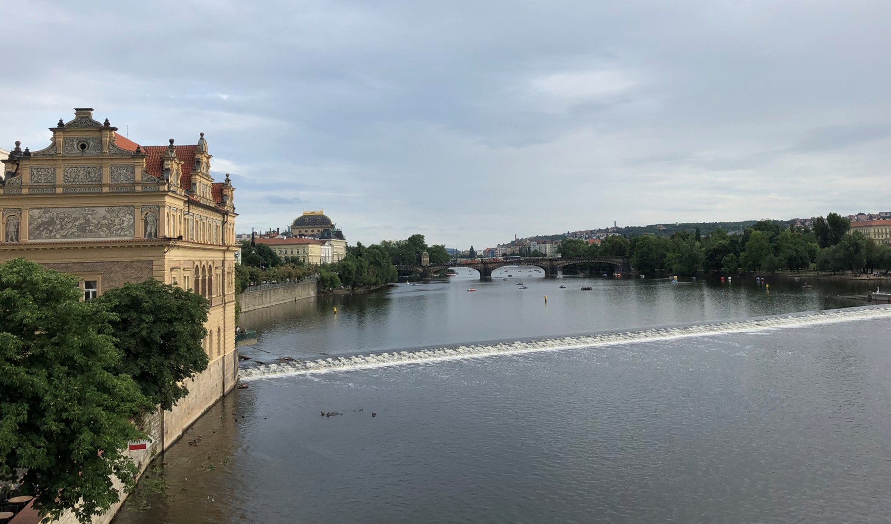 Die Moldau in Prag