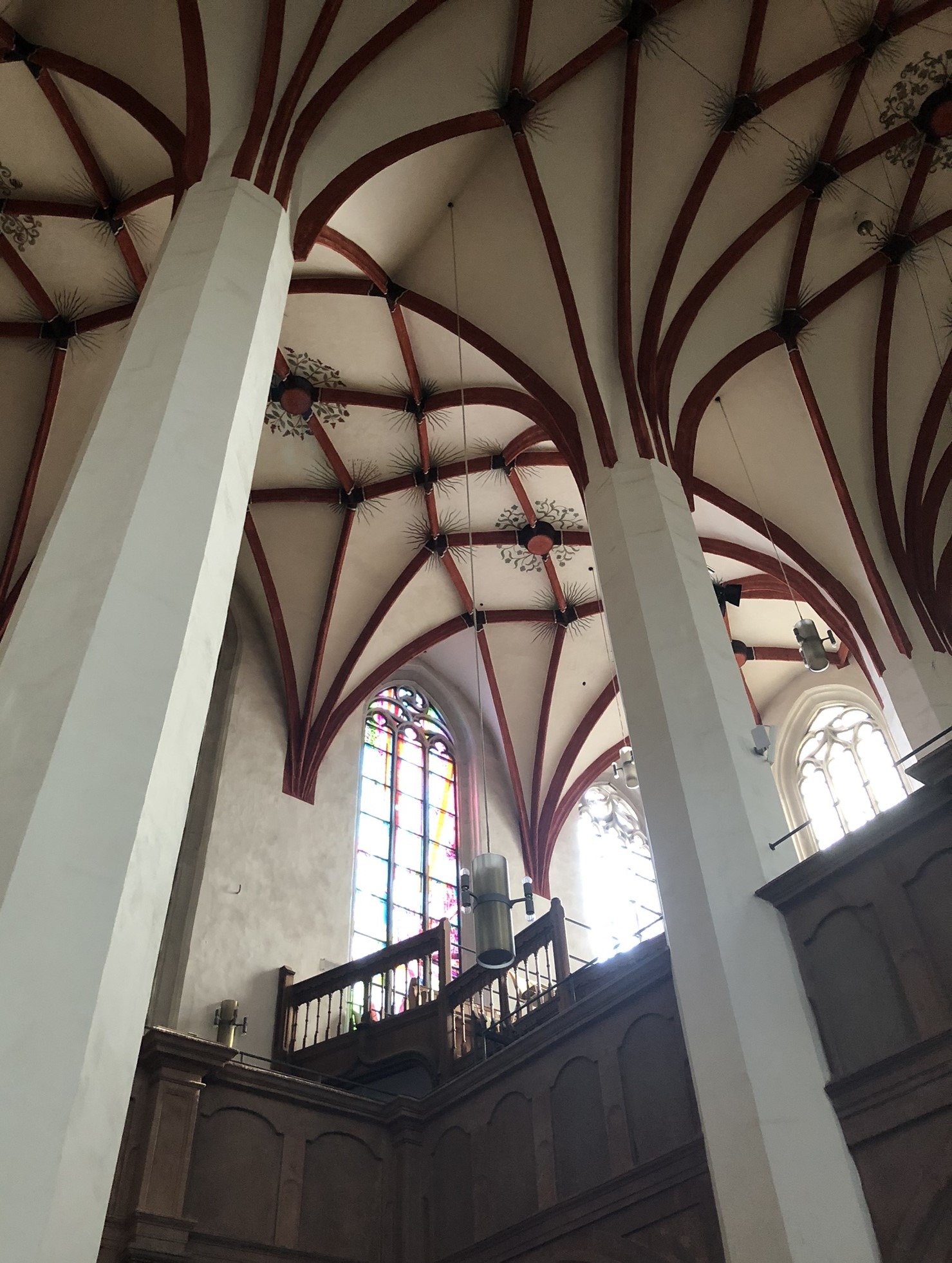 Gewölbedecke der Thomaskirche