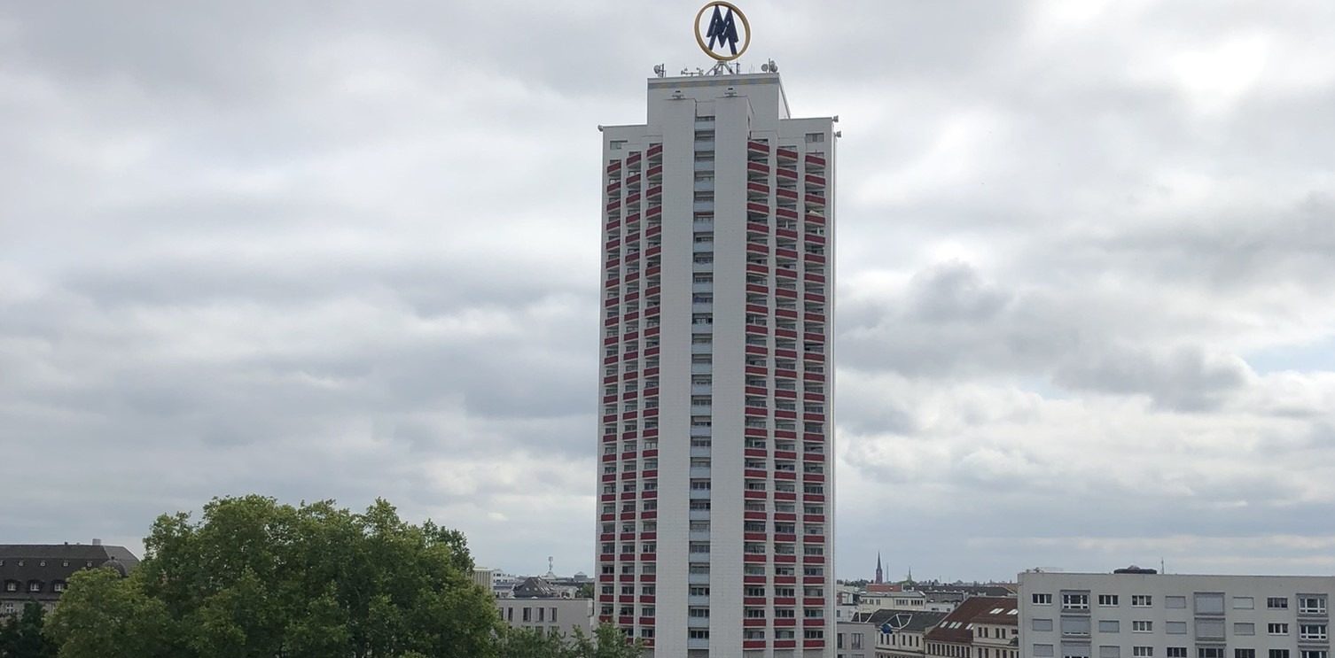 MM (Musterhaus-Messe) -Tower in Leipzig