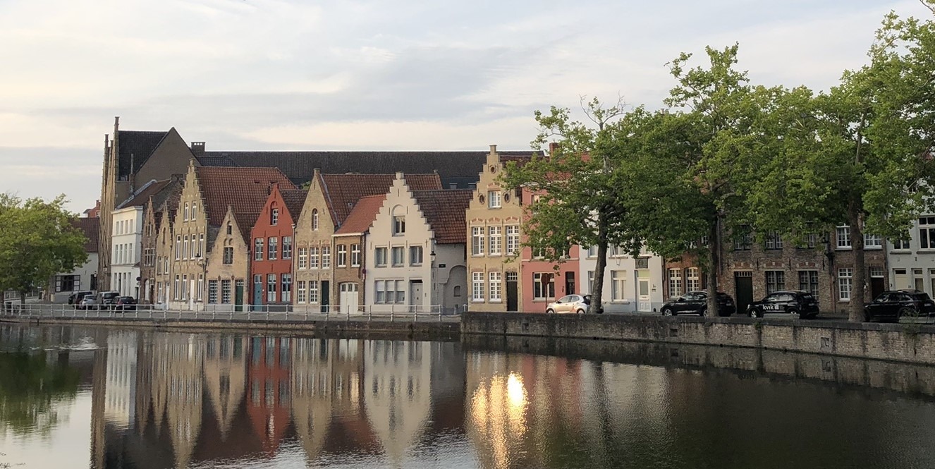 Häuserzeile in Brügge