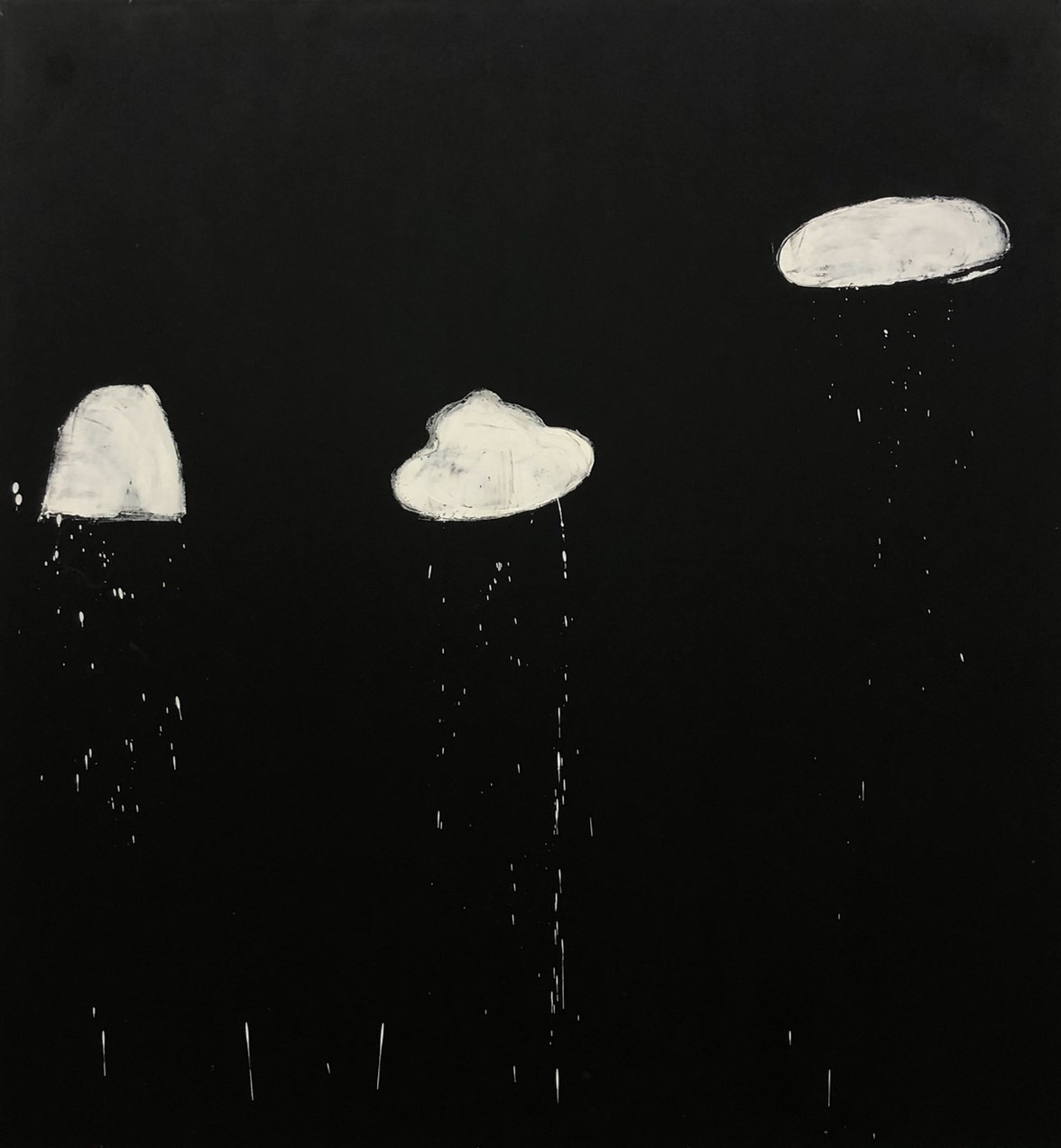 Wolken - Ölgemälde von Pietro Lista 