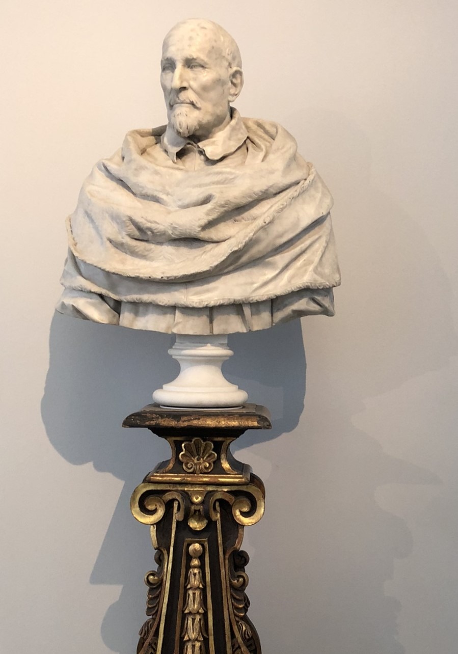 Laudivio Zacchia - Marmorbüste von Alessandro Algardi aus der Zeit um 1635-1640 