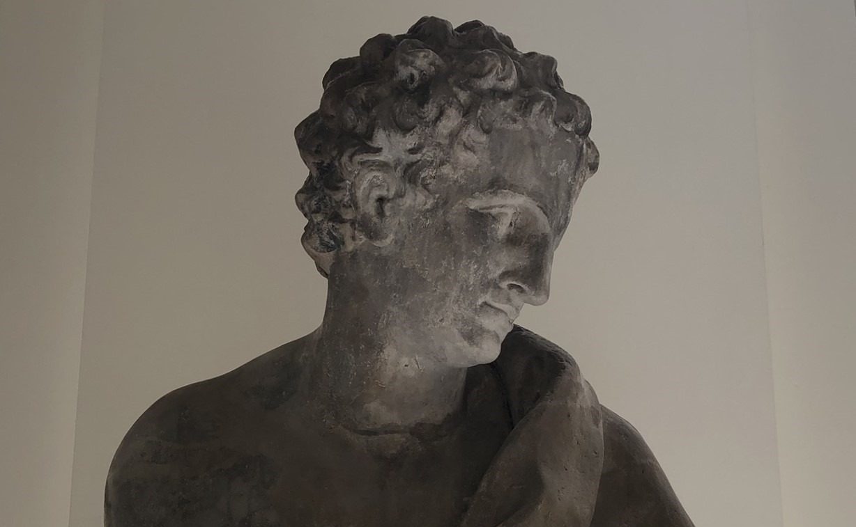 Mars (Gott des Krieges) – Sandstein-Skulptur von Andreas Schlüter (1711/1712)