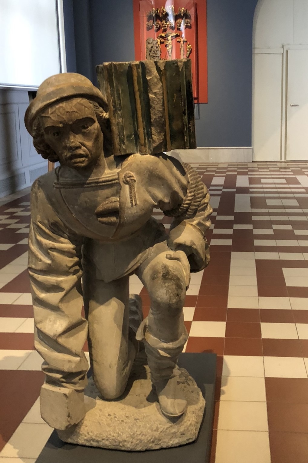 Kanzelträger - Skulptur um 1490